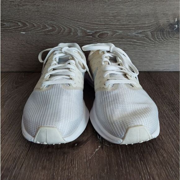 Nike Downshifter 7 Running Shoe White/ Pure Platinum Size 7 - Picture 2 of 9